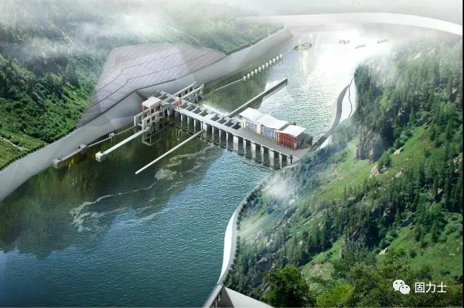 漢江白河(夾河)水電站項目效果圖 漢江白河(夾河)水電站項目效果圖